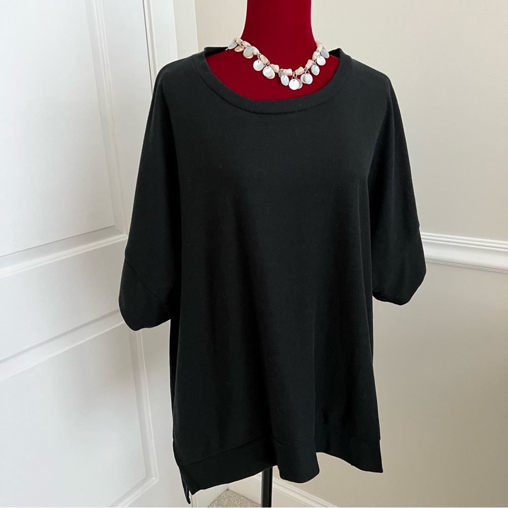 Attitudes by Renee oversized batwing tunic